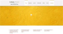 Desktop Screenshot of ivanapesic.com